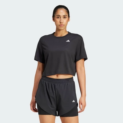 adidas Gym & Training Áo Thun Tập Luyện Dáng Boxy Train Essentials Nữ Đen JC9555