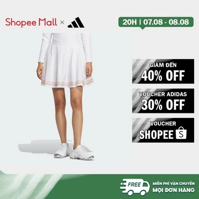 [Duy nhất 8.8 - VOUCHER 30%]adidas Đánh gôn Chân Váy Xếp Ly AEROREADY Nữ trắng JF4615