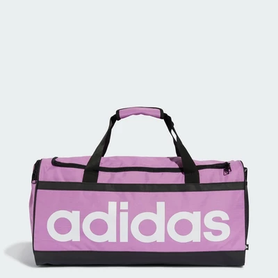 adidas Lifestyle Essentials Linear Duffel Bag Medium Unisex Purple IZ1898