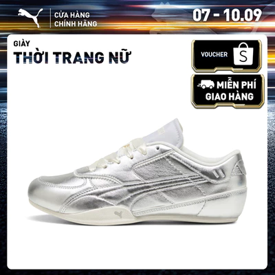 Giày Thời Trang PUMA Nữ Bella Mina Pearl Wns Silver-Warm White Màu Metallic