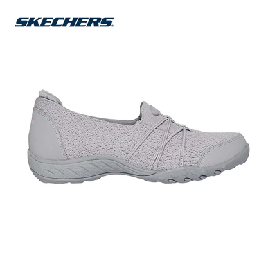 Giày Búp Bê Nữ Skechers Modern Comfort Breathe-Easy Harbor Hues - 100758-LTGY Air-Cooled Memory Foam