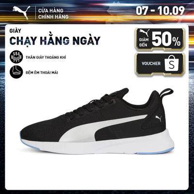 Giày Chạy Bộ PUMA Nữ Flyer Runner Femme Wn's Black-Day Dream Màu Đen