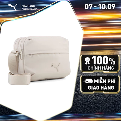 Túi Đeo Chéo Thời Trang PUMA Unisex ESSENTIALS Crossbody Bag Silver Fog Màu Be