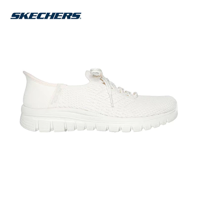 Giày Thể Thao Nữ Skechers Slip-ins Active Graceful First Blush - 100736-OFWT Air-Cooled Memory Foam