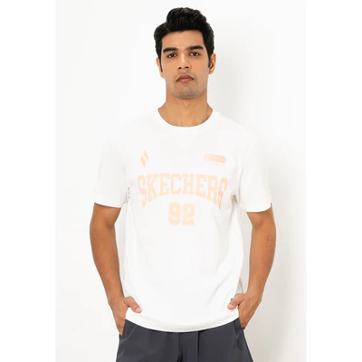 Áo Thun Tay Ngắn Nam Skechers Basketball Culture Short Sleeve Tee - SL325M375-00QF Online Sale
