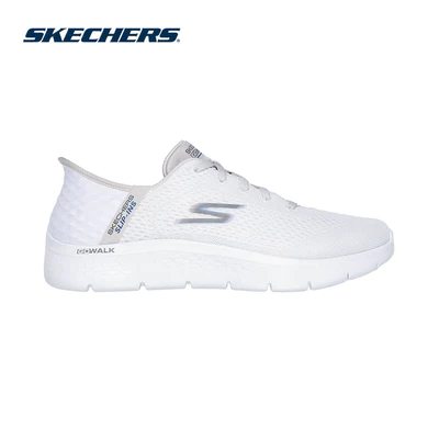 Giày Thể Thao Nam Skechers Slip-ins GOwalk Flex New World Đi Bộ - 216505-WGY Air-Cooled Memory Foam