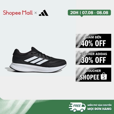 [Duy nhất 8.8 - VOUCHER 30%]adidas Chạy Giày Chạy Bộ Rộng Ngang Runfalcon 5 Nam Đen IE0552