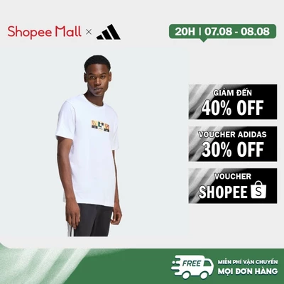 [Duy nhất 8.8 - VOUCHER 30%]adidas Lifestyle & Tennis MEMORIES OF SPORT STAMPS GRAPHIC T-SHIRT Men White KB2509