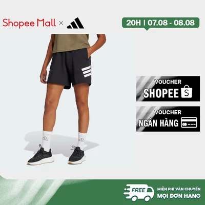 adidas Phong cách sống Quần Short 3 Sọc Future Icons Nữ Đen JC5443