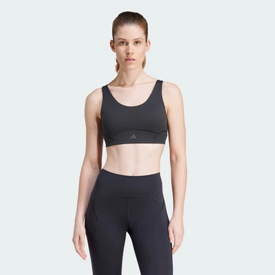 adidas Gym & Training Áo Bra Medium Support Luxe All Me Nữ Đen IQ3368