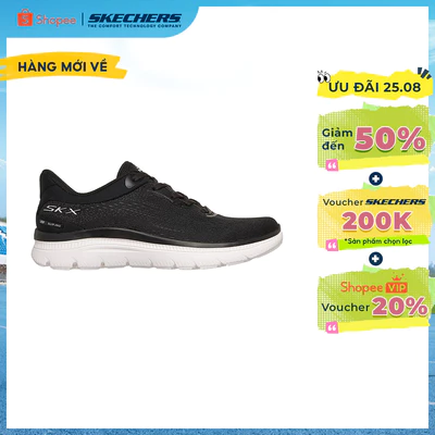 Giày Thể Thao Nữ Skechers Slip-Ins Sport Summits Plus Clear Motion Thường Ngày - 150662-BKW