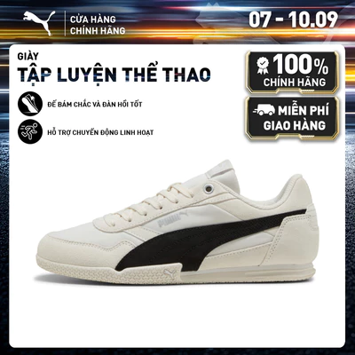 Giày Thể Thao PUMA Nữ BELLA DONNA NYLON Vapor Gray-Black-Silver Màu Xám