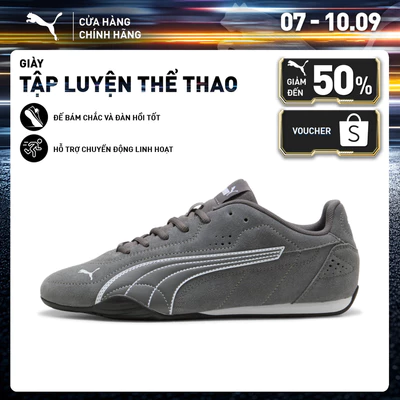 Giày Thể Thao PUMA Unisex CATCH SD Cool Dark Gray-White Màu Xám