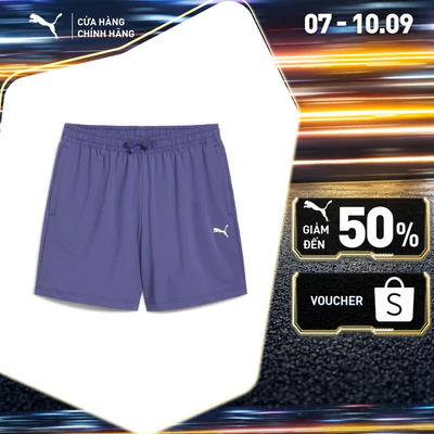 Quần Short Thời Trang PUMA Nam WARDROBE ESS SS Shorts Blue Crystal Màu Xanh