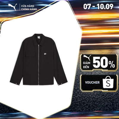 Áo Sơ Mi Thời Trang PUMA Nam DOWNTOWN Relaxed Shirt Black Màu Đen