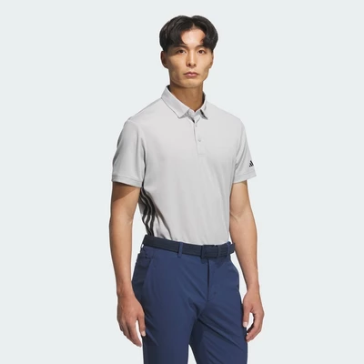 adidas Golf Polo Shirt Short Sleeve Men Grey KC3387