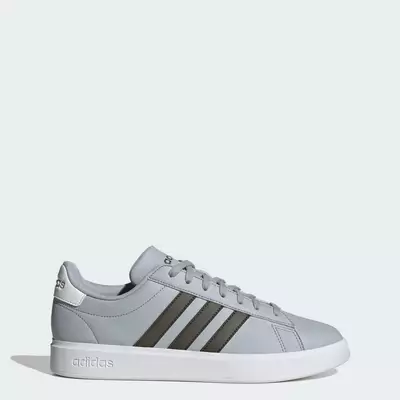 adidas Phong cách sống Giày Grand Court Cloudfoam Comfort Nam Xám ID4468