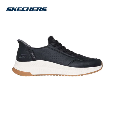 Giày Thể Thao Nam Skechers Slip-ins BOBS Sport Squad 4 Direct Step Thường Ngày - 118424-BLK Memory Foam