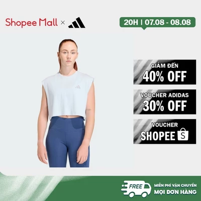 [Duy nhất 8.8 - VOUCHER 30%]adidas Chạy Áo Thun Crop Top adi365 Running Essentials Nữ Màu xanh da trời KA0289