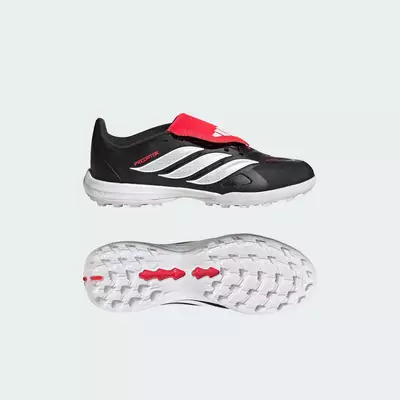 adidas Bóng đá Giày Đá Bóng Sân Cỏ Nhân Tạo Lưỡi Gà Gập PREDATOR LEAGUE Cho Trẻ Em Trẻ em Đen JS1041