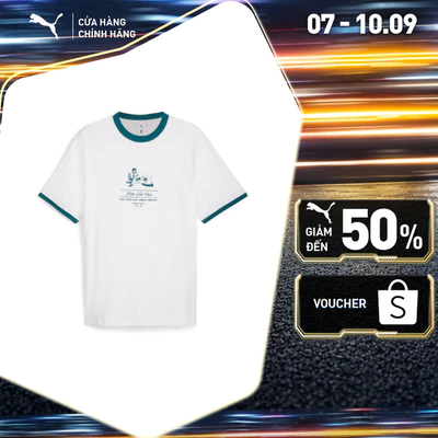 Áo Thun Thời Trang PUMA Nam X PTC Ringer Tee White Màu Trắng