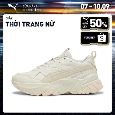 Giày Thời Trang PUMA Nữ Sophyr Lthr Wns Warm White-Alpine Snow Màu Trắng