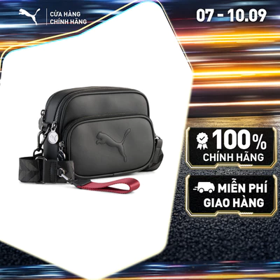 Túi Đeo Chéo PUMA Nữ SENSE Crossbody Bag Black Màu Đen