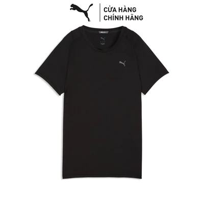 Áo Thun Thể Thao Tập Luyện PUMA Nữ W PWRMODE TEE Black Màu Đen