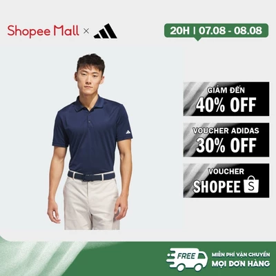 [Duy nhất 8.8 - VOUCHER 30%]adidas Đánh gôn Áo Polo Core adidas Performance Primegreen Nam Màu xanh da trời IU4442