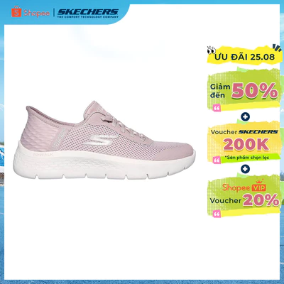 Giày Thể Thao Nữ Skechers Slip-ins GOwalk Flex Grand Entry Đi Bộ-124836-MVE Air-Cooled Memory Foam