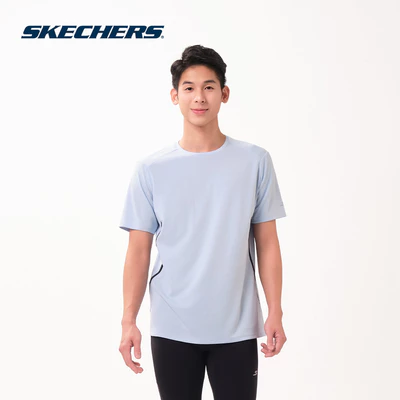Áo Thun Tay Ngắn Nam Skechers Running Performance Short Sleeve Tee - SP126M091-00M7 Online Sale