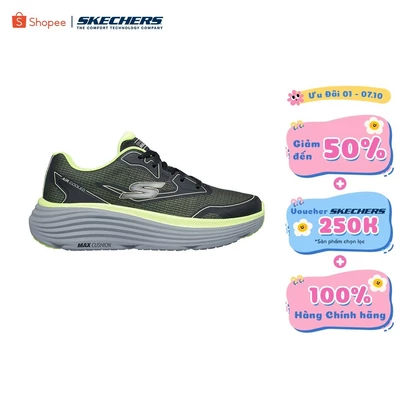 Giày Thể Thao Nam Skechers Performance Max Cushioning Endeavour Space Angle - 220615-BKLM