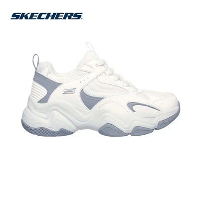 Giày Thể Thao Nữ Skechers BOBS Sport Diego Thường Ngày - 117685-WHT Memory Foam