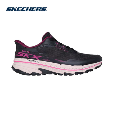 Giày Thể Thao Nữ Skechers Slip-ins Outdoor GOrun Trail Altitude 2.0 Utmost Tread Địa Hình - 129532-BKPK Air-Cooled MF