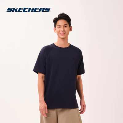 Áo Thun Tay Ngắn Nam Skechers Skechers Authentic Lounge Short Sleeve Tee - SL226M225-002Z