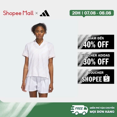 [Duy nhất 8.8 - VOUCHER 30%]adidas Đánh gôn Áo Polo Họa Tiết Go-to Nữ trắng JC9231