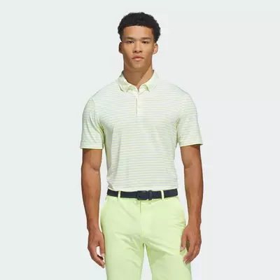 adidas Đánh gôn Áo Polo Kẻ Sọc Ultimate365 Nam trắng HZ6850