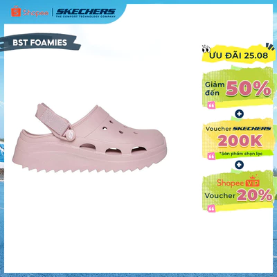 Giày Clog Nữ Skechers Foamies Surge Tranquil-111582-MVE