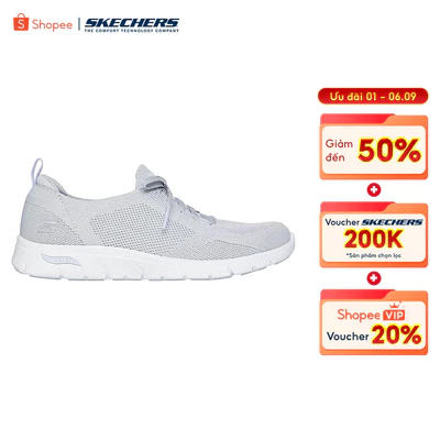 Giày Thể Thao Nữ Skechers Arch Fit Refine 2.0 Tenacious - 104688-GRY APMA