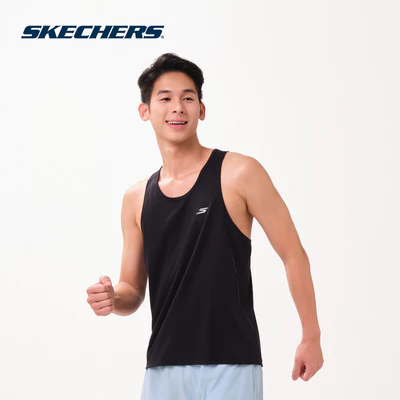 Sports Tank Top Nam Skechers Running Performance Sports Tank Top - SP126M092-0018