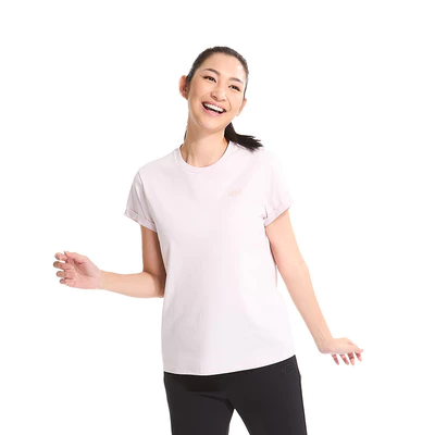 Áo Thun Tay Ngắn Nữ Skechers LifestylePhysicalAcademiaCollectionIconic Short Sleeve Tee-SL225W126-0480 Online Sale