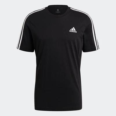 adidas Phong cách sống Áo Thun 3 Gạch Essentials Nam Đen GL3732