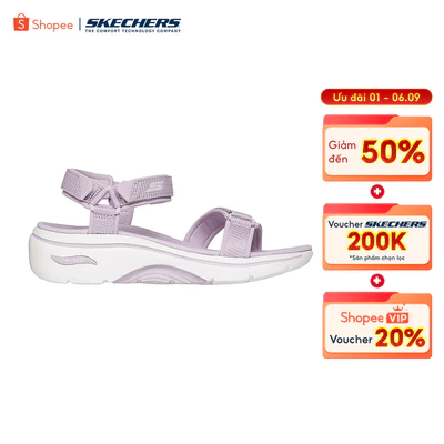 Xăng Đan/Dép Nữ Skechers GOwalk Arch Fit 2.0 Sandal Exhilarate Đi Bộ - 140876-LAV APMA Online Sale