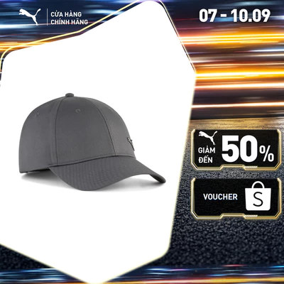 Nón Lưỡi Trai PUMA Unisex ESS Metal BB Dusky Gray Màu Xám