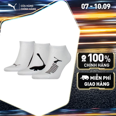 Bộ 3 Đôi Vớ Thể Thao PUMA Unisex SNEAKER 3P APAC white Màu Trắng