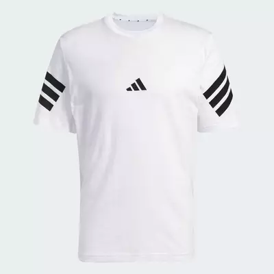 adidas Phong cách sống Áo Thun 3 Sọc Future Icons Nam trắng JD4880