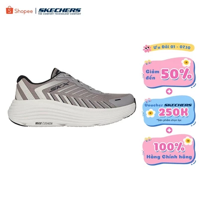 Giày Thể Thao Nam Skechers Max Cushioning Endeavour Centripetal - 220614-TPBK Air-Cooled Goga Mat