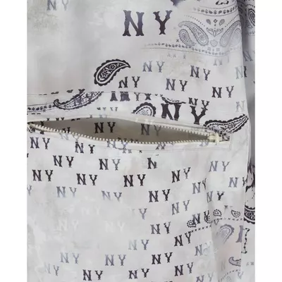 MLB - Áo khoác gió unisex phối mũ tay dài Monogram_3AWJM0761-50SAL