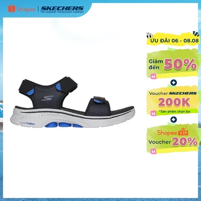 Xăng Đan/Dép Nam Skechers On-The-Go GOwalk 7 Sandal Carson Đi Bộ - 229295-BKBL Online Sale