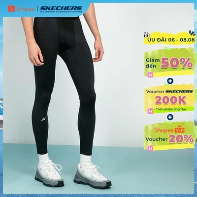 Quần Ôm Nam Skechers Running Performance Tights - SP325M328-0018 Online Sale